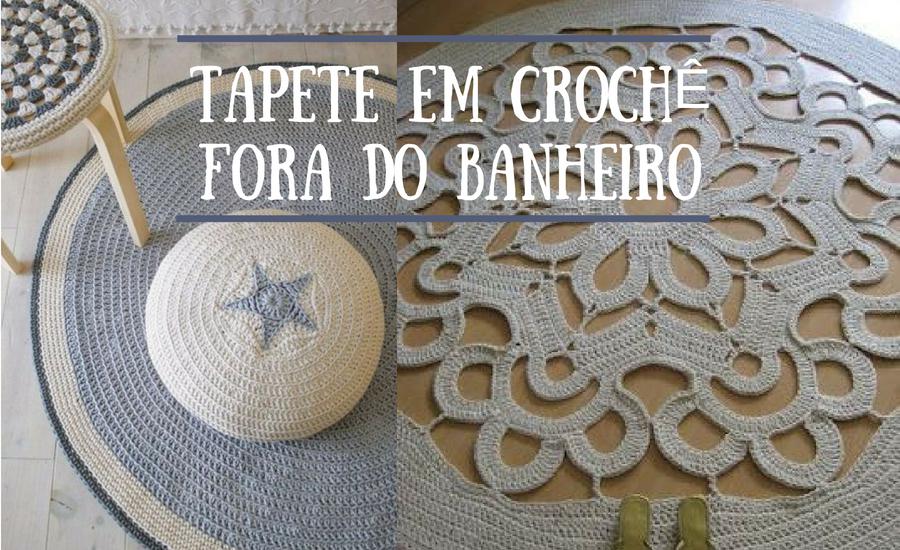 DIY - tapete em crochê