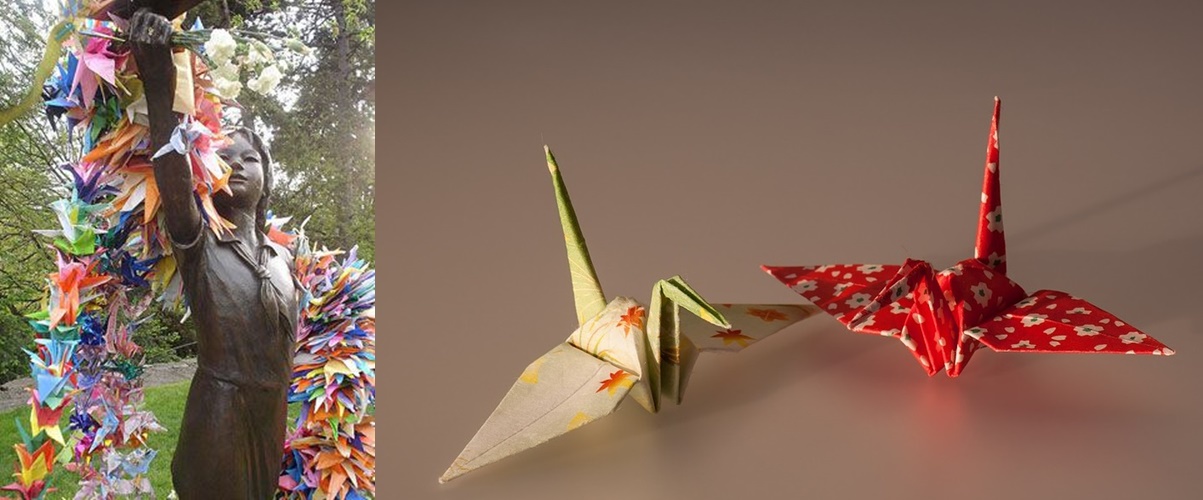 Origami de tsuru - lenda dos mil tsurus