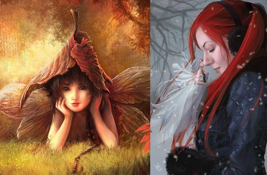 um pouco de encantamento - As fadas