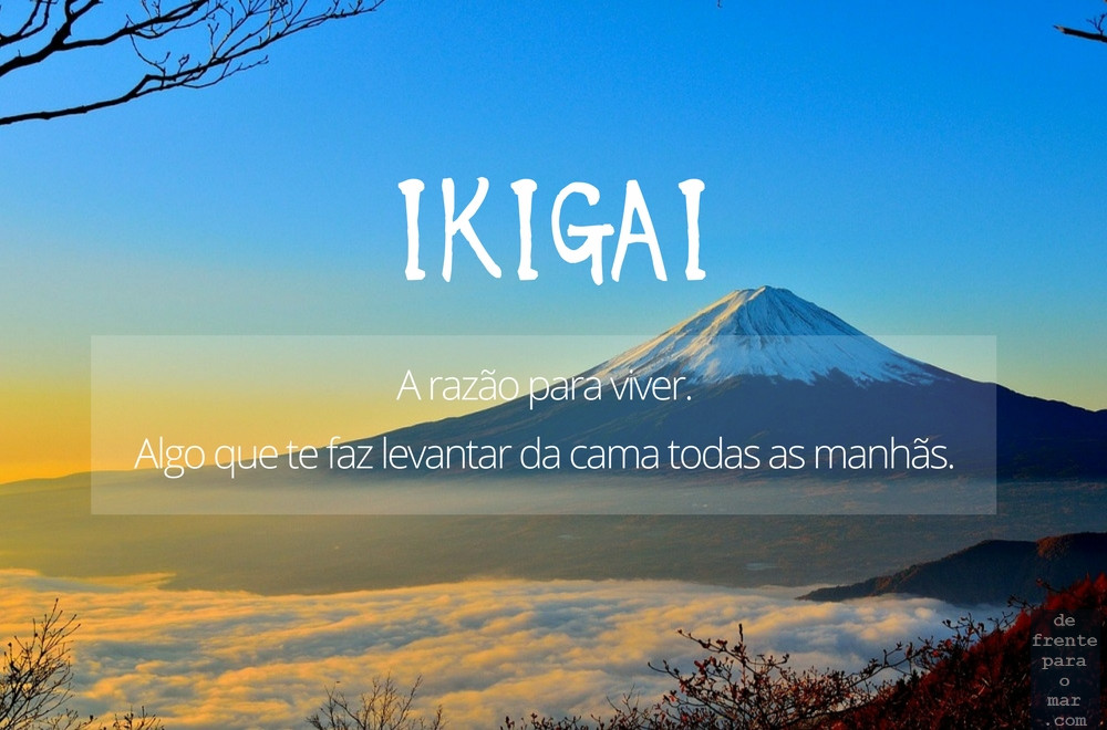 filosofia IKIGAI - longevidade e qualidade de vida