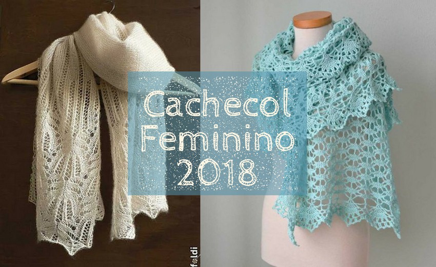 Cachecol feminino 2018