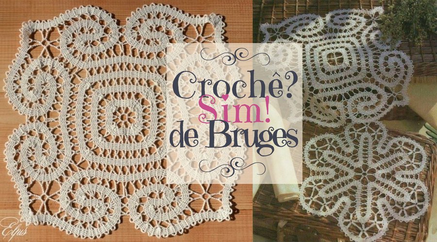 As lindas toalhas de crochê de Bruges