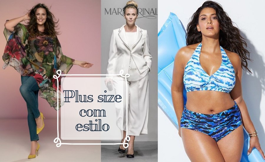 Plus size com estilo