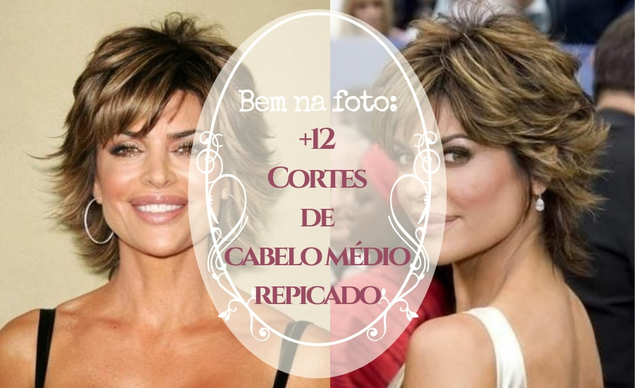 Bem na foto: corte de cabelo médio repicado