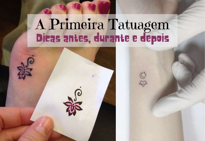 Sua primeira tatuagem? dicas antes, durante e depois