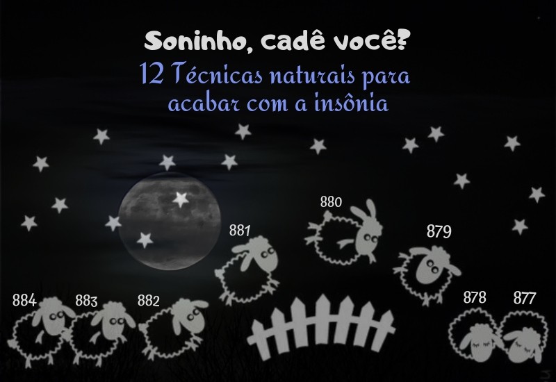 12 técnicas naturais para acabar com a insônia