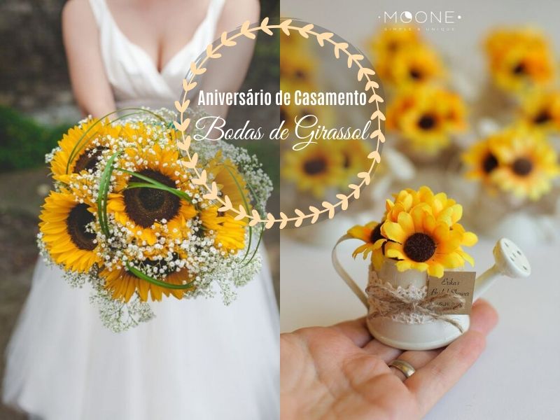 Aniversário de casamento: Bodas de Girassol