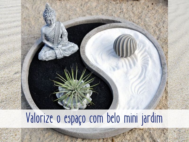 Valorize o espaço com um belo mini jardim