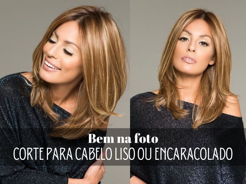 Bem na foto: Corte para cabelo liso ou encaracolado