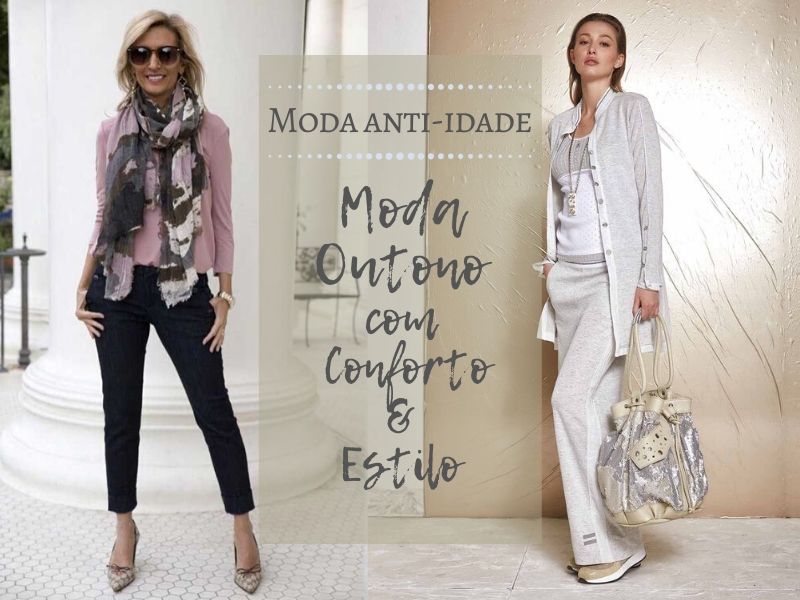 Moda anti-idade: Moda outono com conforto e estilo