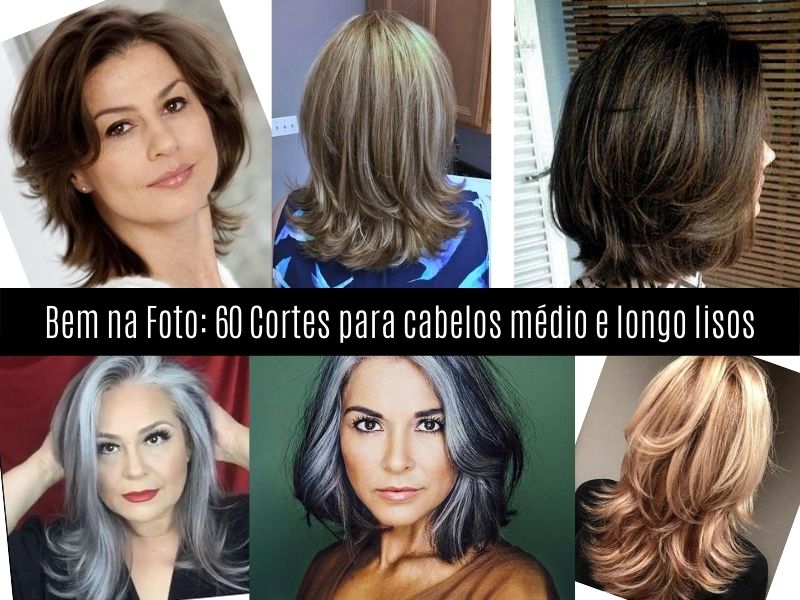 Bem na Foto: 60 cortes para cabelos médio e longo lisos Bem na Foto: 60 cortes para cabelos médio e longo lisos