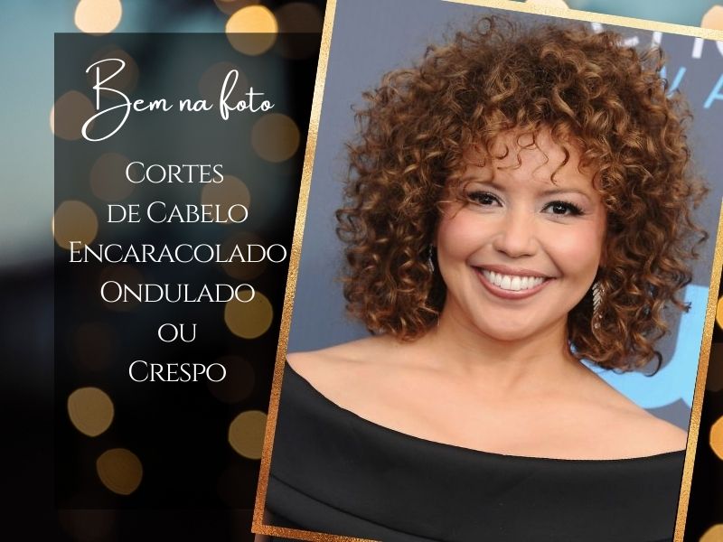 Bem na foto: Cabelo médio encaracolado, ondulado ou crespo
