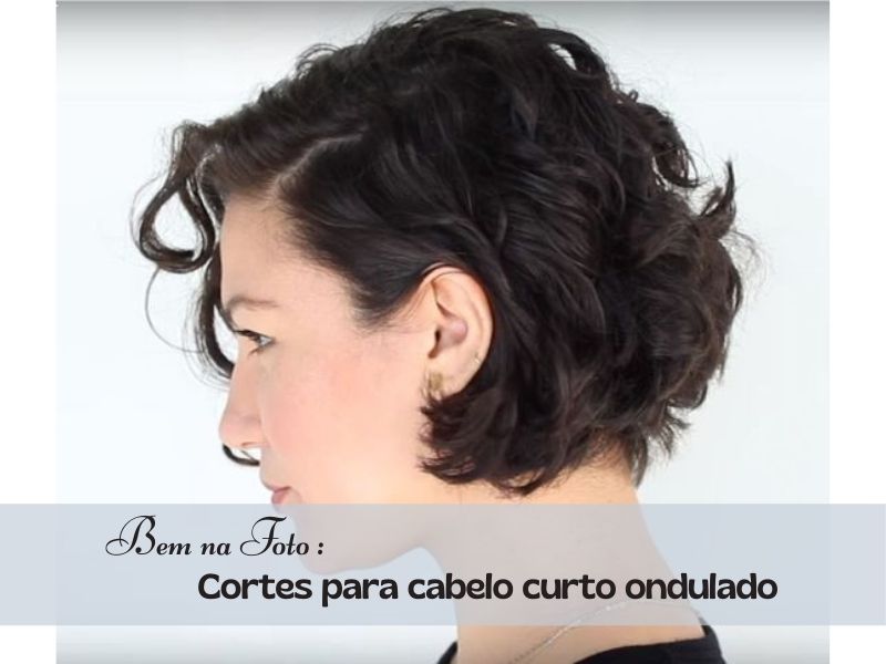 Bem na Foto: 17 Cortes de cabelo curto ondulado