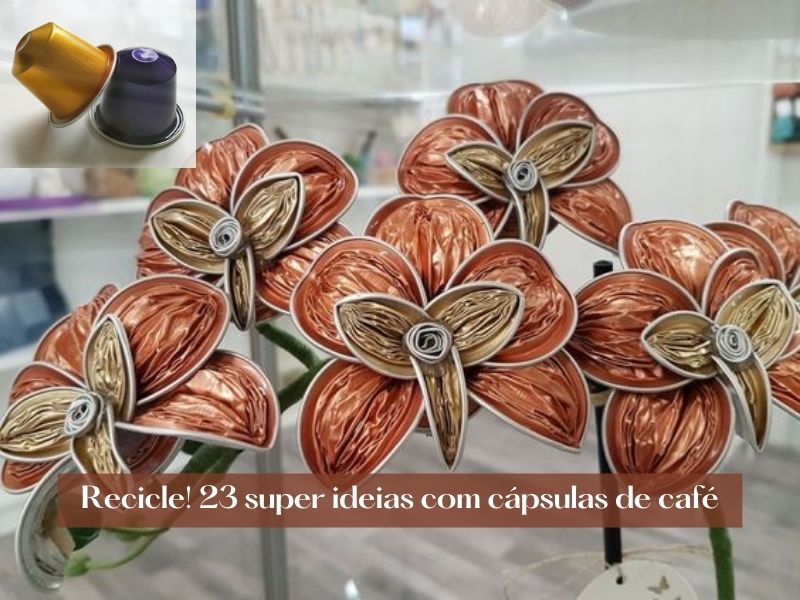 Recicle! 23 ideias com cápsulas de café