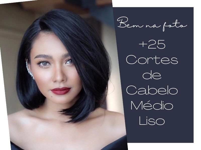 Bem na foro: +25 Cortes de cabelo médio liso