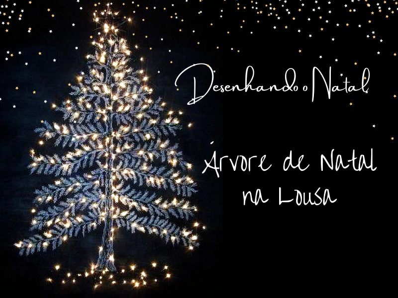 Desenhando o Natal - Árvore de Natal na Lousa