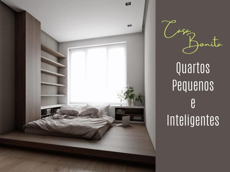 Casa Bonita: Ideias de Quartos Pequenos e Inteligentes