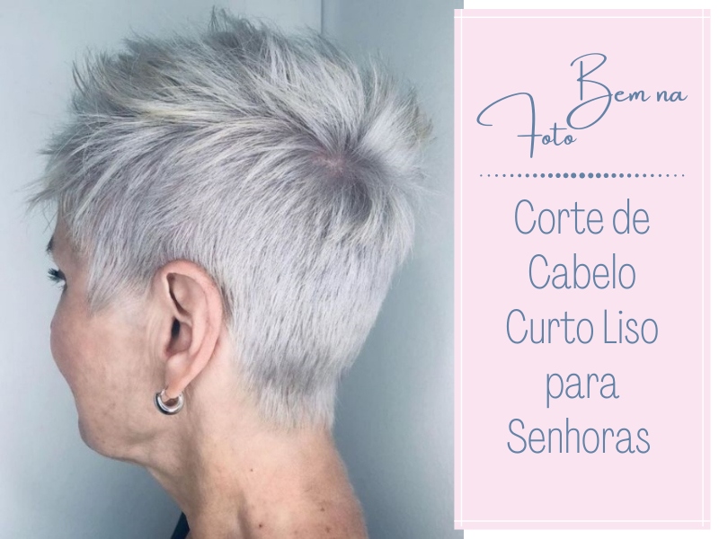 Bem na foto: Corte de cabelo liso para senhoras