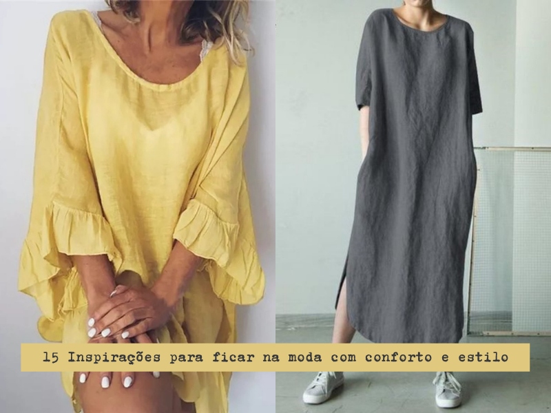 15 Inspirações para ficar na moda com conforto e estilo