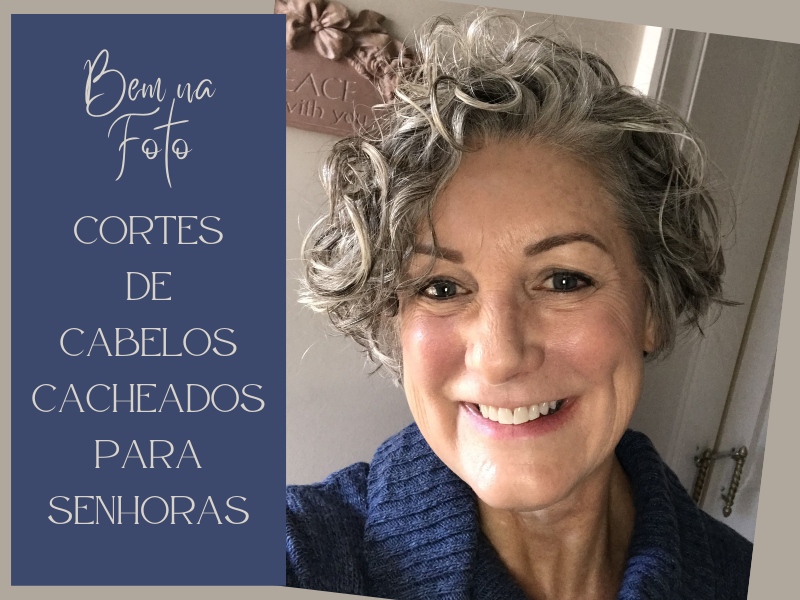 Bem na Foto: Cortes de Cabelos Cacheados Para Senhoras