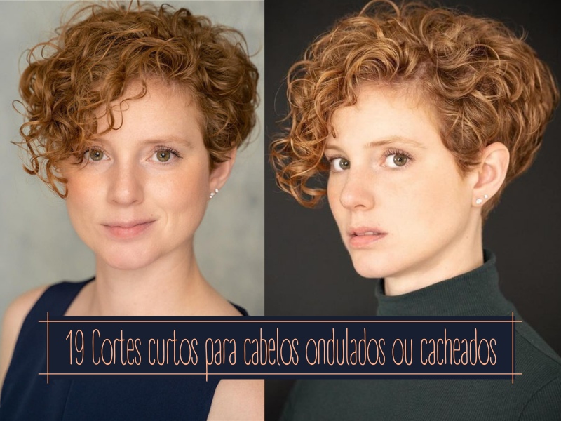 19 Cortes curtos para cabelos ondulados ou cacheados