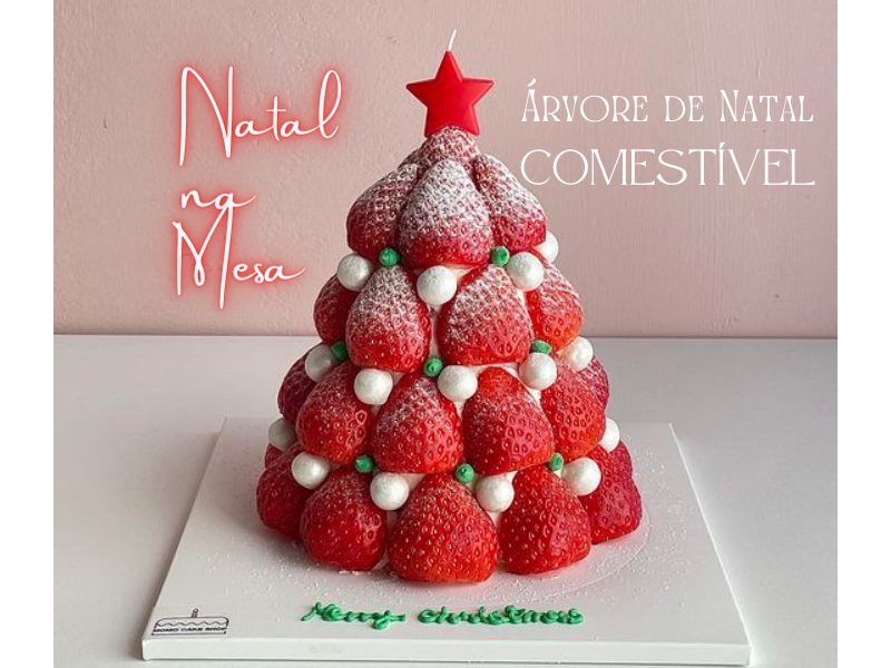 Natal na Mesa: Árvore de Natal comestível