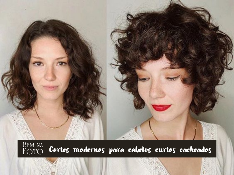 Bem na Foto: Cortes modernos para cabelos curtos cacheados
