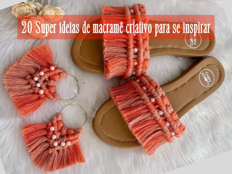 20 Super ideias de macramê criativo para se inspirar
