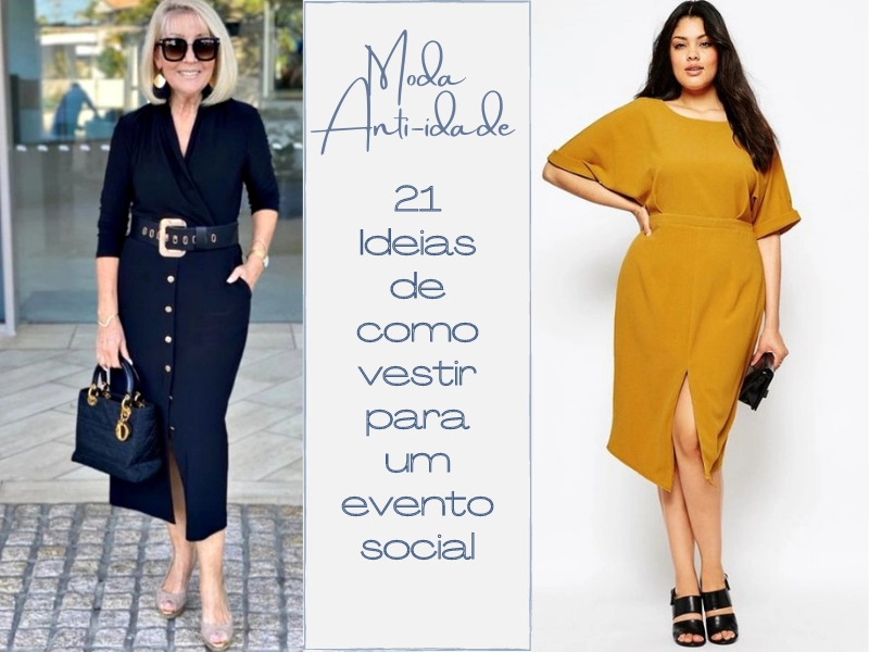 Moda Anti-idade: 21 Ideias de como vestir para um evento social