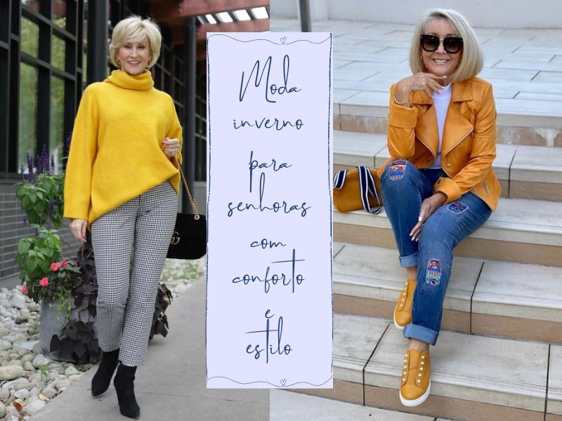 Moda inverno para senhoras com conforto e estilo