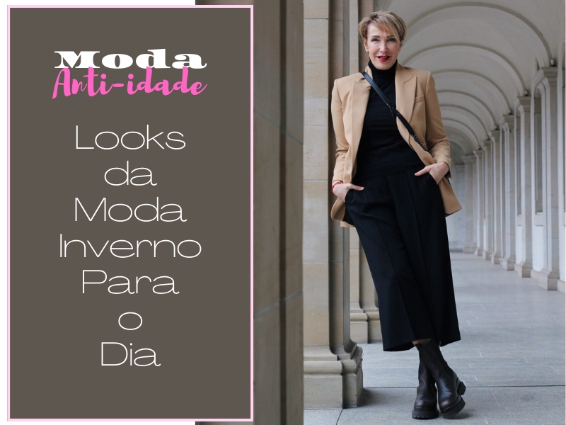 Moda Anti-idade: 15 Looks da moda inverno para o dia