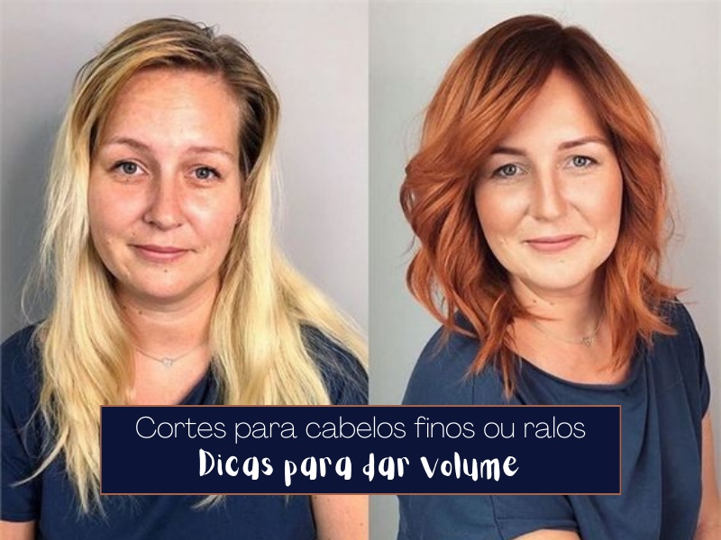 Cortes para cabelos finos ou ralos - dicas para dar volume