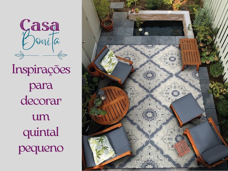Casa Bonita: Inspirações para decorar um quintal pequeno