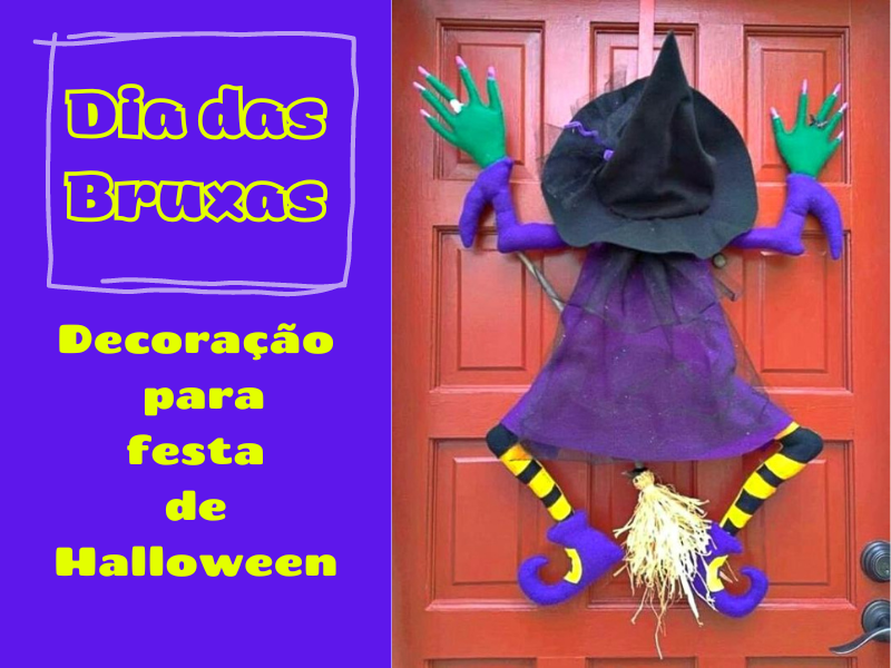 Dia das Bruxas - Decoração para festa de Halloween