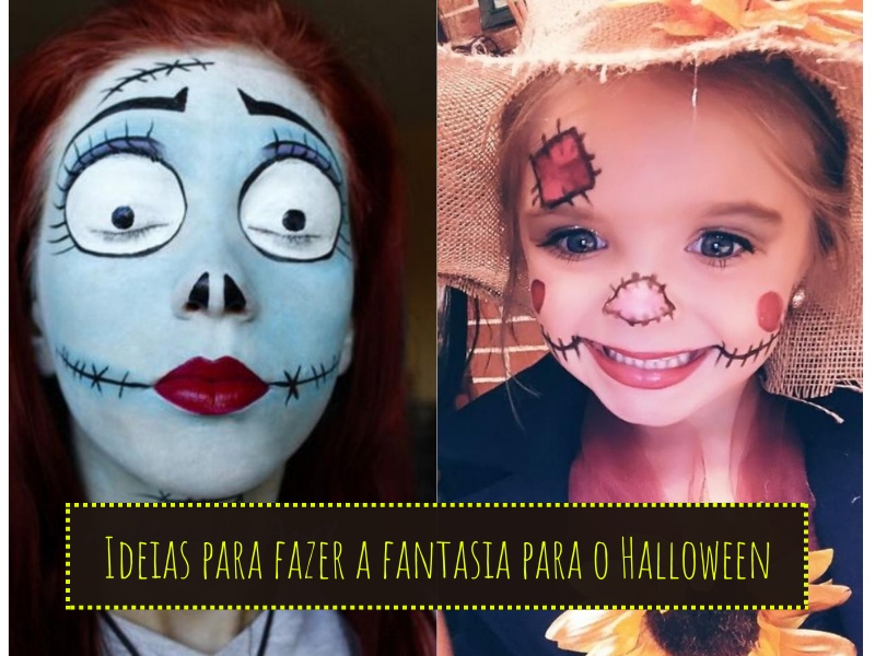 Ideias para fazer a fantasia para o Halloween