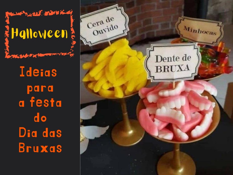 Halloween: Ideias para a Festa do Dia das Bruxas