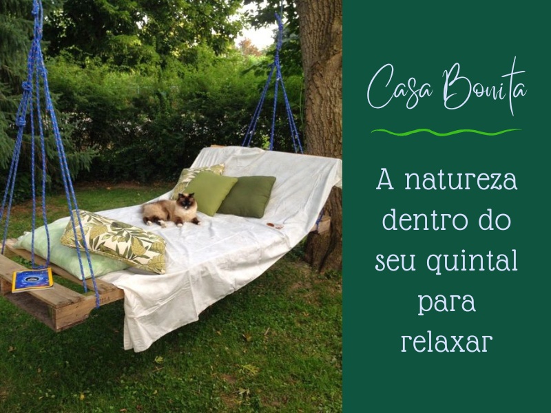 Casa Bonita: A natureza dentro do seu quintal para relaxar