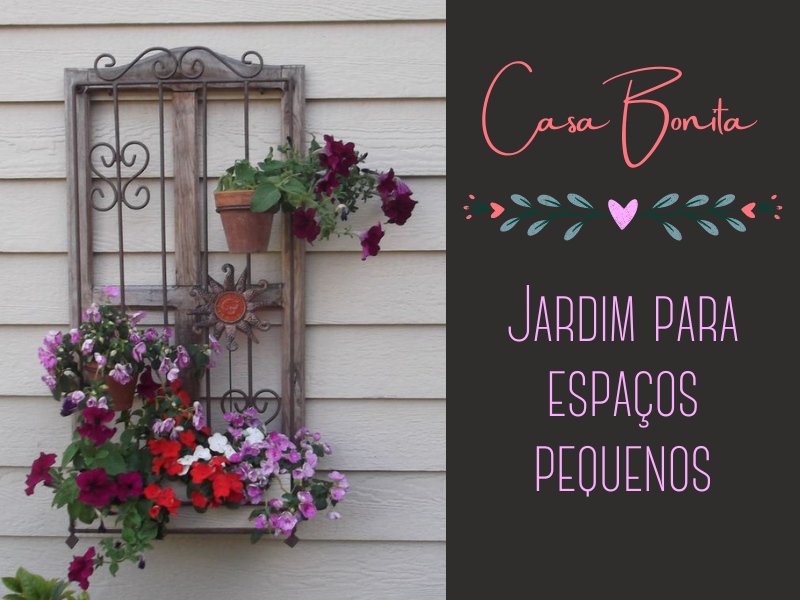 Casa Bonita: Jardim para espaços pequenos