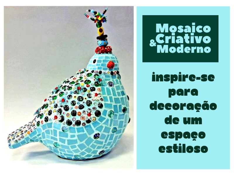 Mosaico Criativo e Moderno: Inspire-se para Decoração de Um Espaço Estiloso Mosaico Criativo e Moderno: Inspire-se para Decoração de Um Espaço Estiloso
