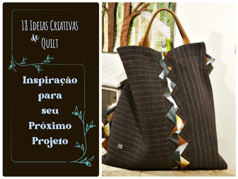 18 Ideias Criativas de Quilt: Inspiração para seu Próximo Projeto 18 Ideias Criativas de Quilt: Inspiração para seu Próximo Projeto