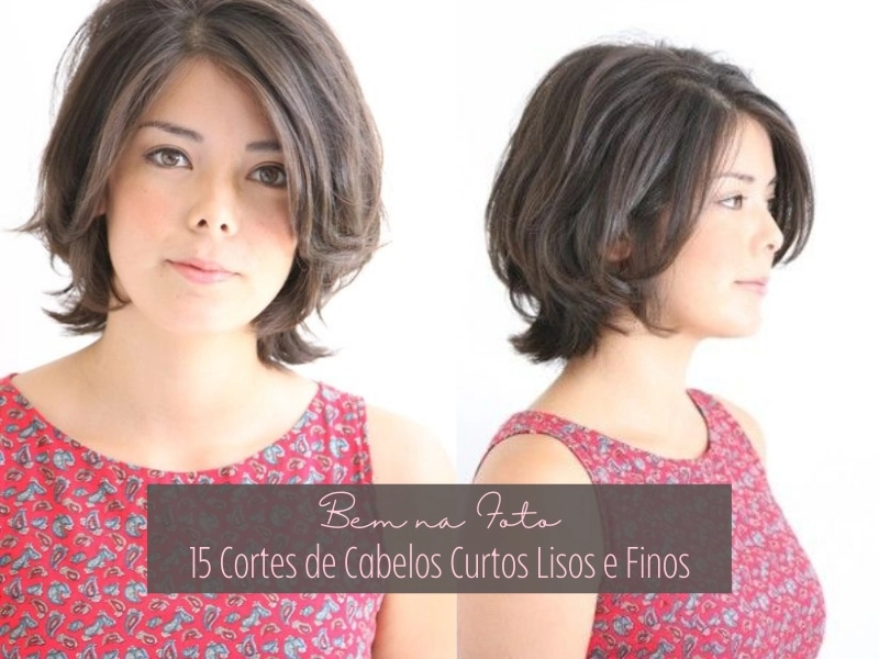 Cabelos Curtos e Elegantes: Cortes Ideais para Cabelos Finos e Lisos Cabelos Curtos e Elegantes: Cortes Ideais para Cabelos Finos e Lisos