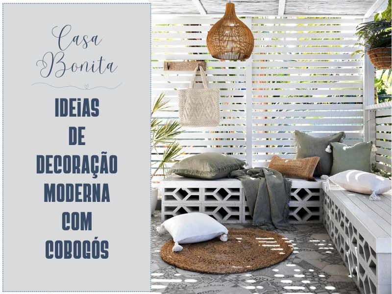 Decoração Moderna com Cobogós: Transforme sua Casa em um Espaço Contemporâneo Decoração Moderna com Cobogós: Transforme sua Casa em um Espaço Contemporâneo