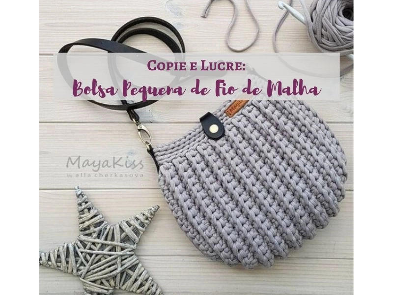 Explorando Criatividade: 11 Modelos de Bolsas Pequenas de Fio de Malha