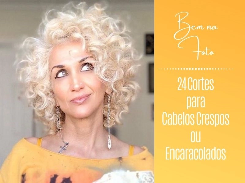 Ideias de Cortes para Cabelos Cacheados, Encaracolados e Crespos na Terceira Idade: Inspirações Para Dar um "Up" no Visual